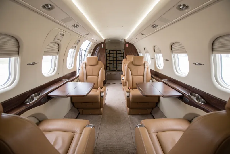 Pilatus PC-12 NG cabin